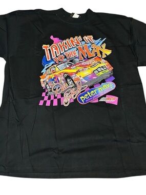 Vintage 2000 Dale Earnhardt Peter Max Takin It To The Max NASCAR T-Shirt XL